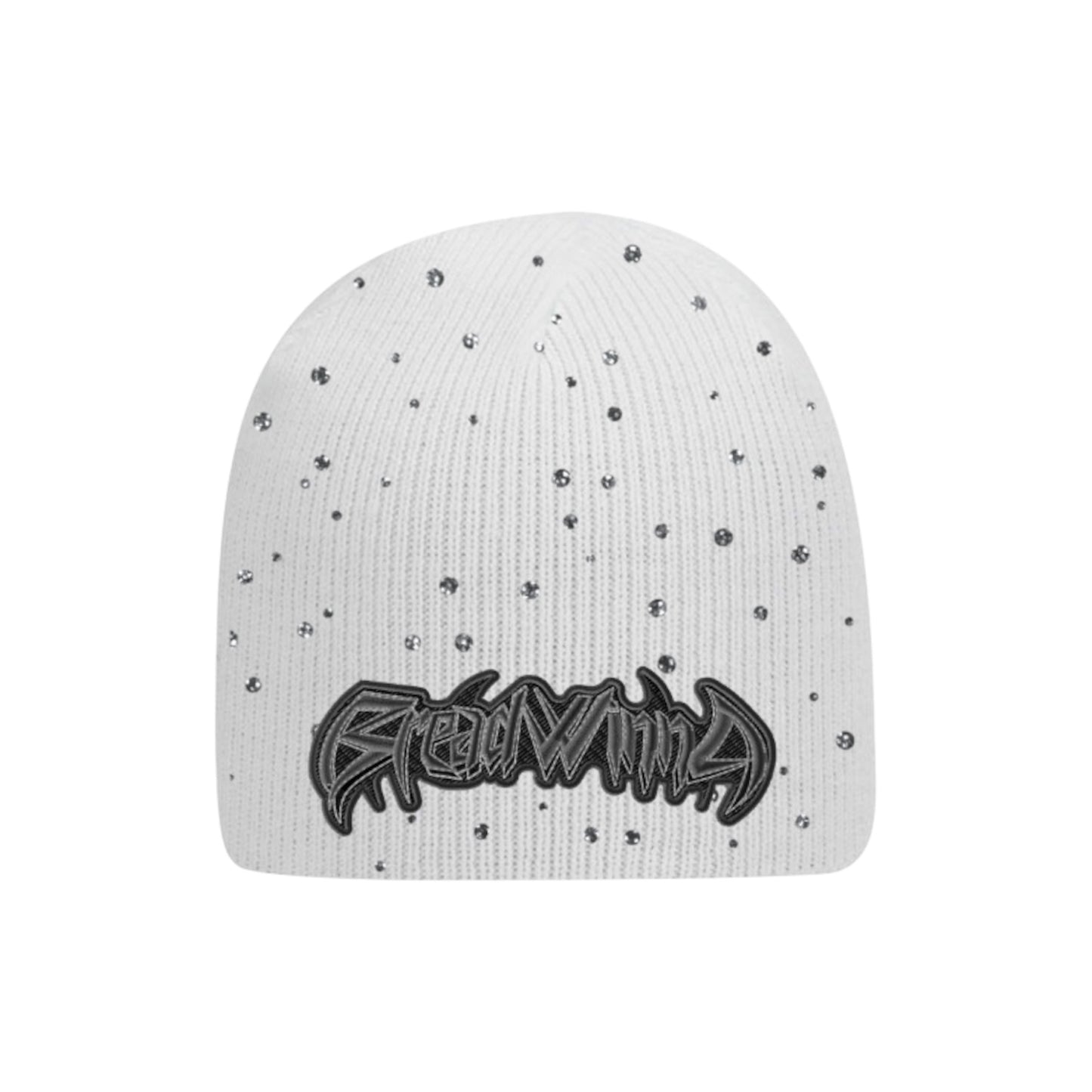 White Moonrock Beanie